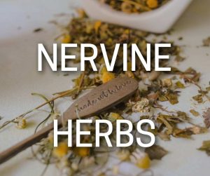 Nervine Herbs Stress (Chamomile, Oatstraw, Passionflower etc)
